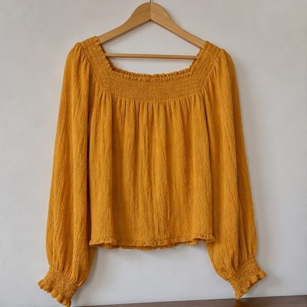 Ivory Button Blouse